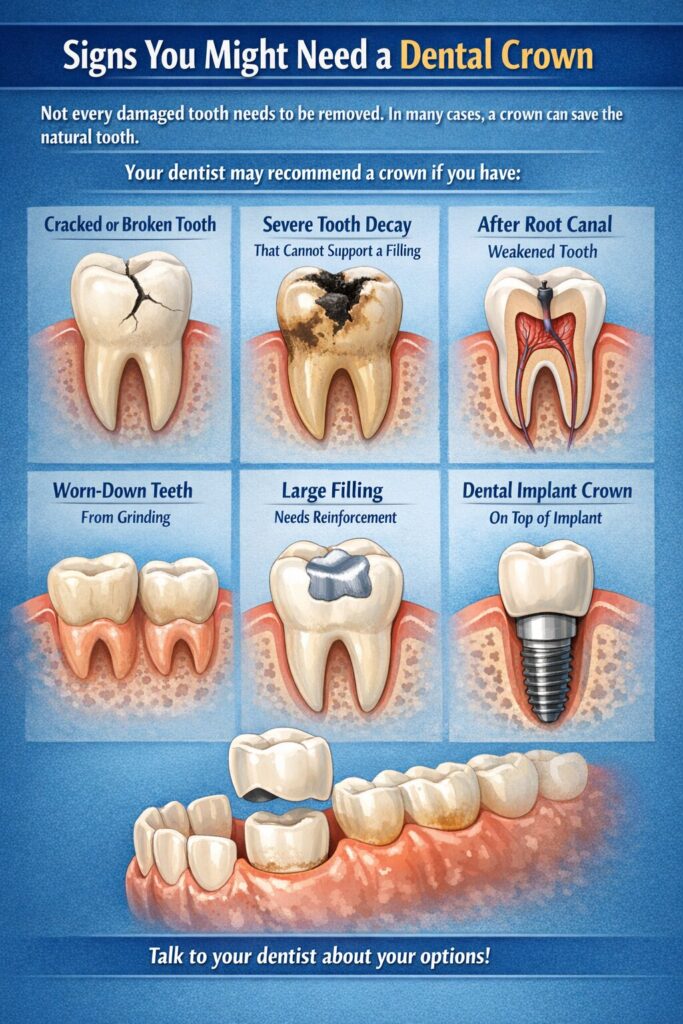 Signs You Might Need a Dental Crown